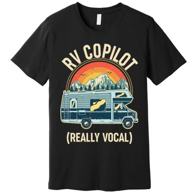 Vintage RV Copilot Really Vocal Premium T-Shirt