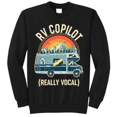Vintage RV Copilot Really Vocal Tall Sweatshirt