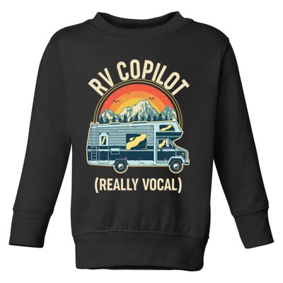 Vintage RV Copilot Really Vocal Toddler Sweatshirt