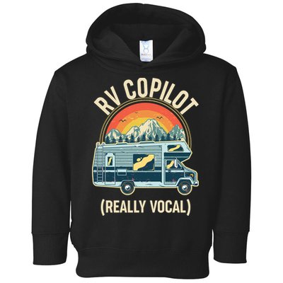 Vintage RV Copilot Really Vocal Toddler Hoodie