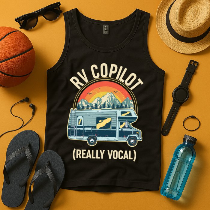 Vintage RV Copilot Really Vocal Tank Top