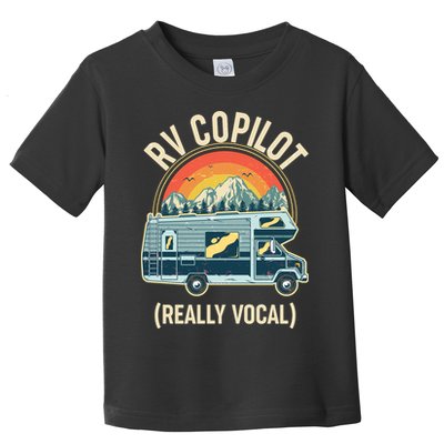 Vintage RV Copilot Really Vocal Toddler T-Shirt