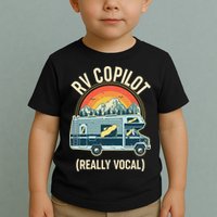 Vintage RV Copilot Really Vocal Toddler T-Shirt