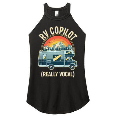 Vintage RV Copilot Really Vocal Women's Perfect Tri Rocker Tank