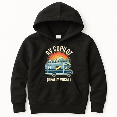 Vintage RV Copilot Really Vocal Kids Hoodie