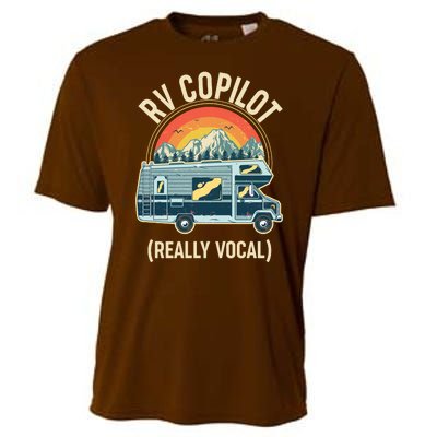 Vintage RV Copilot Really Vocal Cooling Performance Crew T-Shirt