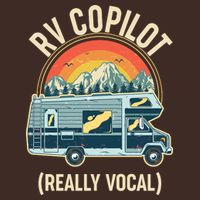 Vintage RV Copilot Really Vocal Apron