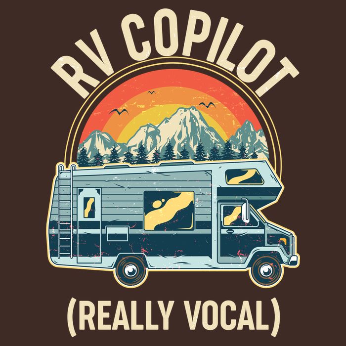 Vintage RV Copilot Really Vocal Apron