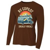 Vintage RV Copilot Really Vocal Cooling Performance Long Sleeve Crew