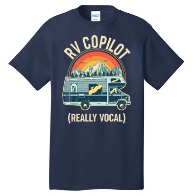 Vintage RV Copilot Really Vocal Tall T-Shirt