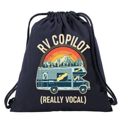 Vintage RV Copilot Really Vocal Drawstring Bag