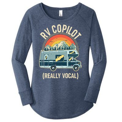 Vintage RV Copilot Really Vocal Women's Perfect Tri Tunic Long Sleeve Shirt