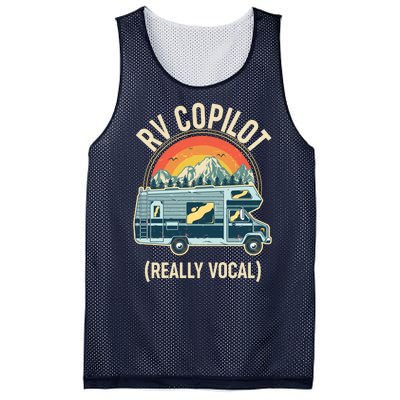 Vintage RV Copilot Really Vocal Mesh Reversible Basketball Jersey Tank