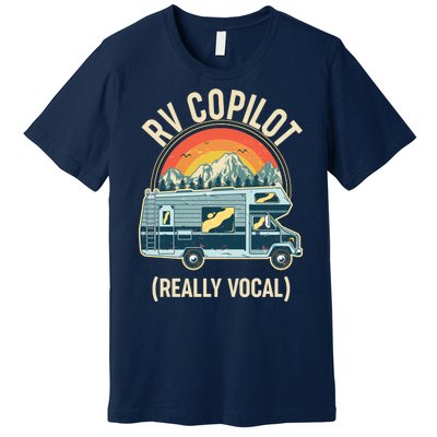 Vintage RV Copilot Really Vocal Premium T-Shirt