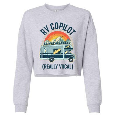 Vintage RV Copilot Really Vocal Cropped Pullover Crew