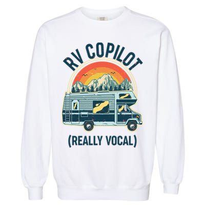 Vintage RV Copilot Really Vocal Garment-Dyed Sweatshirt