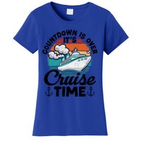 Vintage Retro Countdown Is Over Its Cruise Time Cool Gift Women's T-Shirt