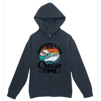 Vintage Retro Countdown Is Over Its Cruise Time Cool Gift Urban Pullover Hoodie