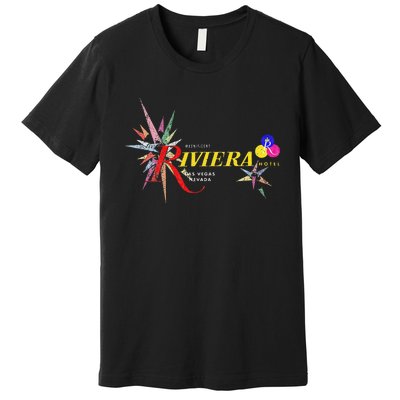 Vintage Riviera Casino Las Vegas Premium T-Shirt