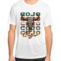 Vintage Rodeo Cojo Western Deserts Bullskull Cowhide Cojo Adult ChromaSoft Performance T-Shirt