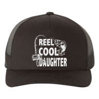 Vintage Reel Cool Daughter Birthday Fishing Yupoong Adult 5-Panel Trucker Hat