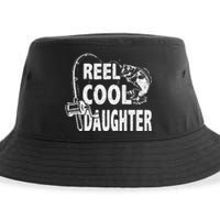 Vintage Reel Cool Daughter Birthday Fishing Sustainable Bucket Hat