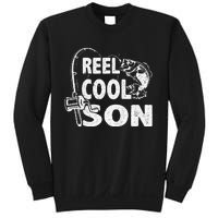 Vintage Reel Cool Son Birthday Fishing Gifts Sweatshirt