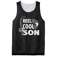 Vintage Reel Cool Son Birthday Fishing Gifts Mesh Reversible Basketball Jersey Tank