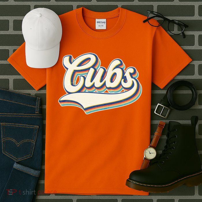Vintage Retro Cubs Sports Logo Tall T-Shirt