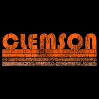 Vintage Retro Clemson Sc Souvenir Button