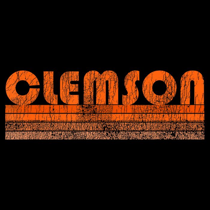 Vintage Retro Clemson Sc Souvenir Button