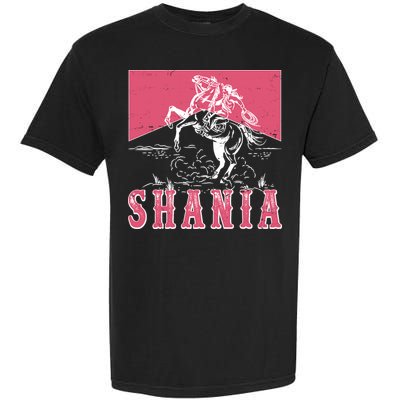 Vintage Retro Cowgirl Shania Garment-Dyed Heavyweight T-Shirt