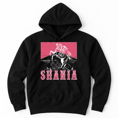 Vintage Retro Cowgirl Shania Hoodie