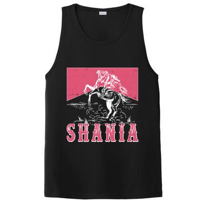 Vintage Retro Cowgirl Shania PosiCharge Competitor Tank