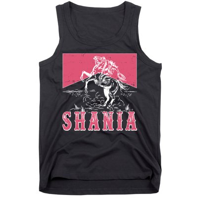 Vintage Retro Cowgirl Shania Tank Top