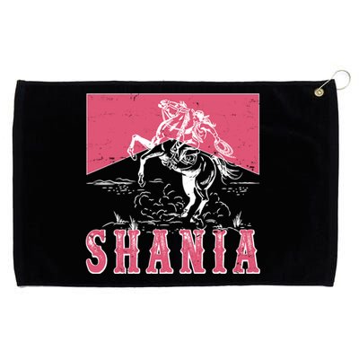 Vintage Retro Cowgirl Shania Grommeted Golf Towel