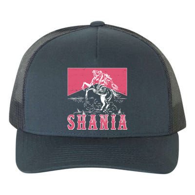 Vintage Retro Cowgirl Shania Yupoong Adult 5-Panel Trucker Hat