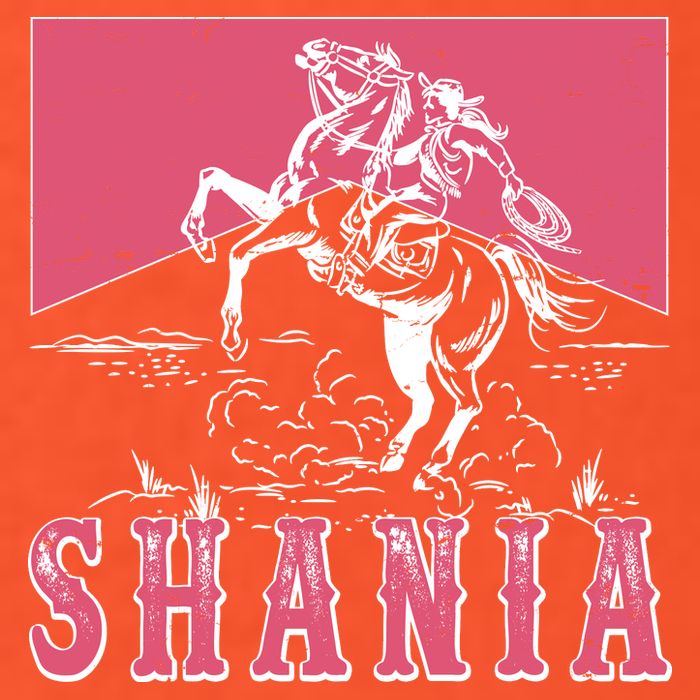 Vintage Retro Cowgirl Shania T-Shirt