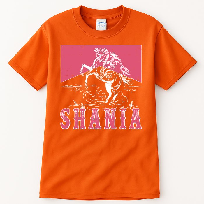 Vintage Retro Cowgirl Shania Tall T-Shirt