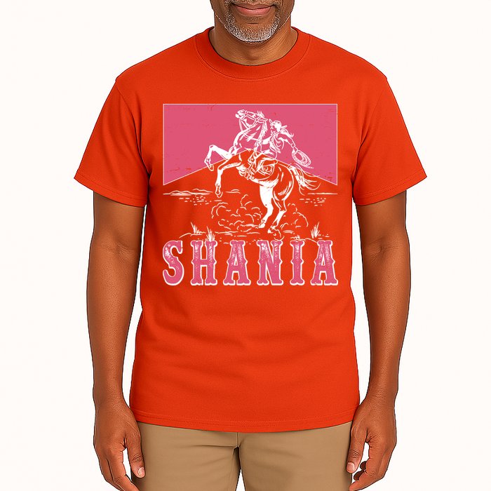 Vintage Retro Cowgirl Shania Tall T-Shirt
