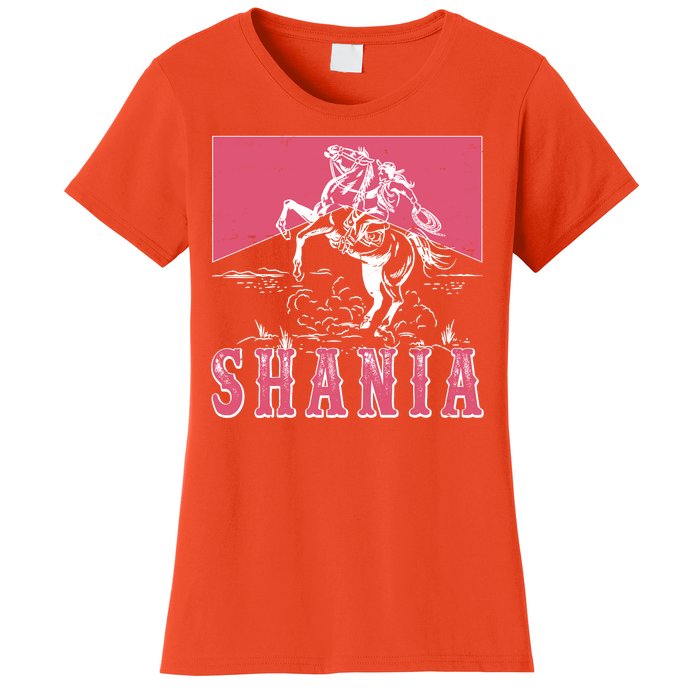 Vintage Retro Cowgirl Shania Women's T-Shirt