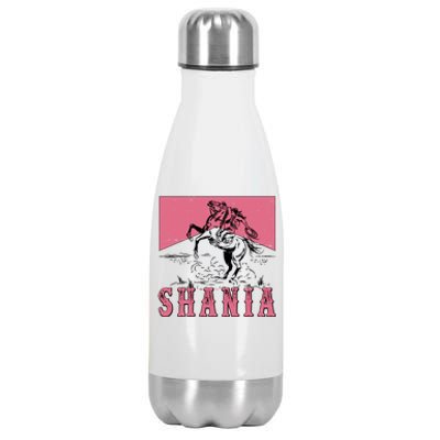 Vintage Retro Cowgirl Shania Stainless Steel Insulated Water Bottle