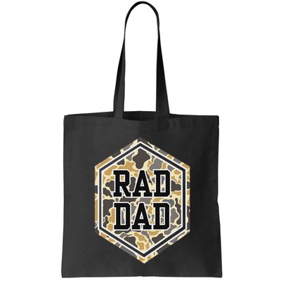 Vintage Rad Camo Dad Daddy Papa Happy FatherS Day Bag
