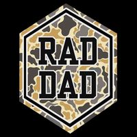 Vintage Rad Camo Dad Daddy Papa Happy FatherS Day Baby Bodysuit