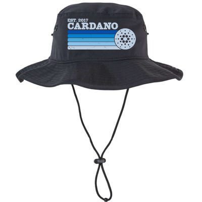 Vintage Retro Cardano Cryptocurrency Logo Bucket Hat