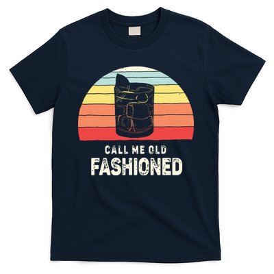 Vintage Retro Call Me Old Fashioned Whiskey Lover T-Shirt