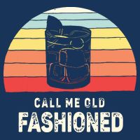 Vintage Retro Call Me Old Fashioned Whiskey Lover Golf Towel