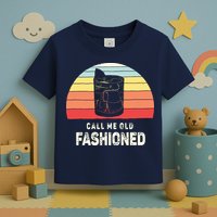 Vintage Retro Call Me Old Fashioned Whiskey Lover Toddler T-Shirt