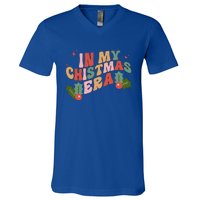 Vintage Retro Christmas In My Christmas Era Gift V-Neck T-Shirt