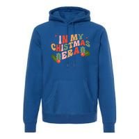 Vintage Retro Christmas In My Christmas Era Gift Premium Hoodie